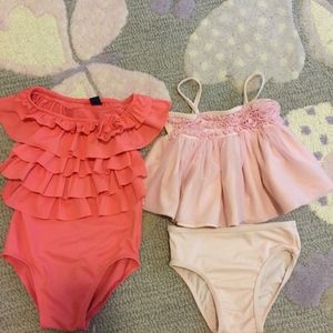 Baby Gap Girls Swimsuits 4T